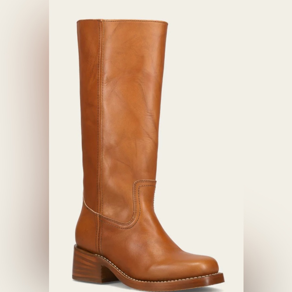 Frye Campus 14L Boots Saddle Brown Size Women's 7